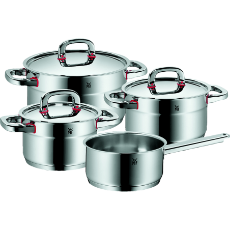WMF 17.8814.6040 Premium One Topf-Set 4-teilig Cromargan® Edelstahl rostfrei 18/10