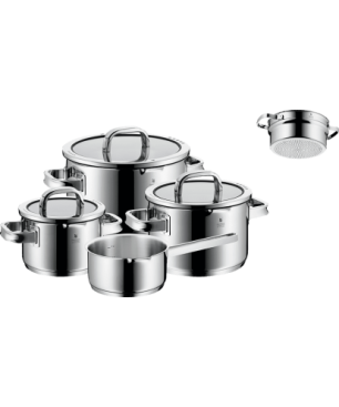 WMF 07.6106.6380 Function Topf-Set Cromargan®, Silikon