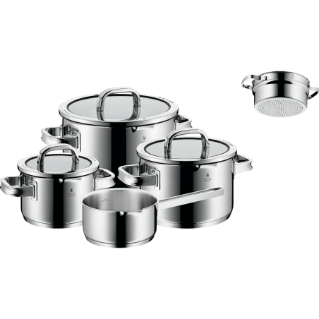 WMF 07.6106.6380 Function Topf-Set Cromargan®, Silikon
