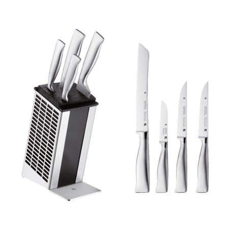 WMF 18.8966.9992 Grand Gourmet Messerblock bestückt 5-teilig