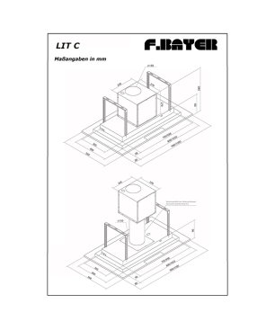 F.BAYER LIT C120GS, Dunstabzugshaube (120 cm breit)