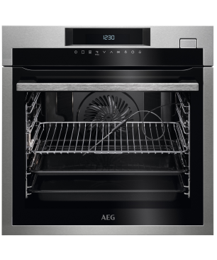AEG BCO6820VA2, Backofen (Einbaugerät, 70 Liter, 595 mm breit), Serie 8000 mit SteamBoost Multi-Dampfgarer (ohne Sous-vide-Gar