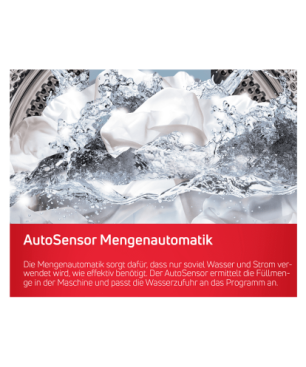AMICA EWA 346571 W Waschmaschine (8 kg, 1400 U/Min., B)