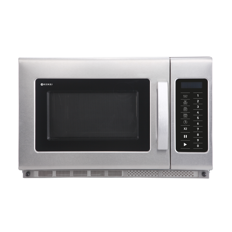 HENDI Mikrowelle, programmierbar 1800W 34L, 230V/3000W, 574x528x(H)368mm Mikrowellen (1800 Watt) HENDI Mikrowelle, programmierbar 1800W 34L, 230V/3000W, 574x528x(H)368mm Mikrowellen (1800 Watt)