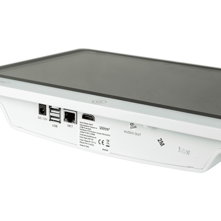 SAFE2HOME Monitor mit Rekorder POE Überwachungskamera Set 2 POE Cams, Funk Überwachungskamera / Videoüberwachung