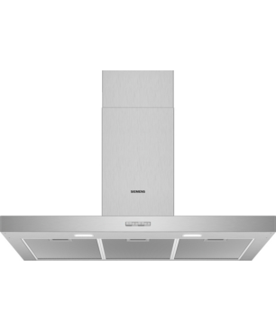 SIEMENS LC 94 BBC 50 EDELSTAHL 90 CM, Dunstabzugshaube (900 mm breit, 500 mm tief)