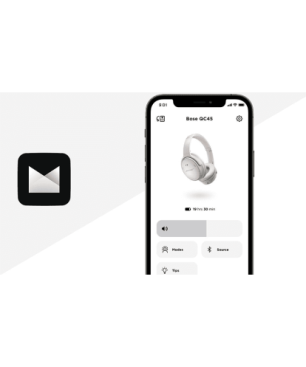 BOSE Quietcomfort 45 mit Noise-Cancelling, Over-ear Kopfhörer Bluetooth Schwarz