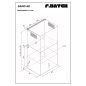 F.BAYER SAND 60E, Dunstabzugshaube (60 cm breit, 40 cm tief) F.BAYER SAND 60E, Dunstabzugshaube (60 cm breit, 40 cm tief)