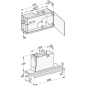 MIELE DAS 4920, Dunstabzugshaube (896 mm breit, 273 mm tief)