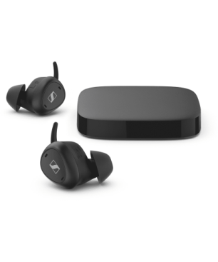 SENNHEISER TV Clear Set, In-ear Kopfhörer Schwarz