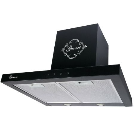 GURARI GCH F 462 BL 6 PRIME+KCT 6705, Dunstabzugshaube (60 cm breit)