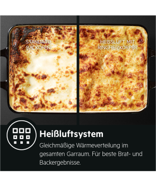 AEG CCB544COBW Standherd (EEK A, Glaskeramik-Kochfeld, 57 Liter)