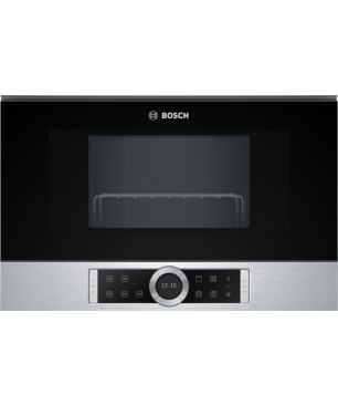 BOSCH BEL 634 GS 1 EDELSTAHL, Mikrowelle (900 Watt, Grillfunktion)