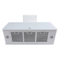 GURARI GCH I 333 90 WH Prime/2, Dunstabzugshaube (90 cm breit)