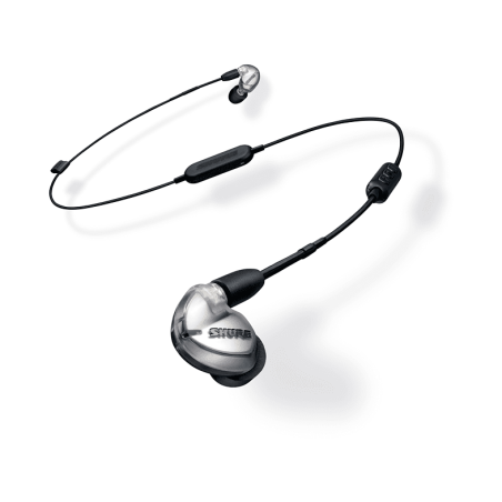 SHURE SE425-V+UNI-EFS, In-ear Kopfhörer Schwarz/Transparent