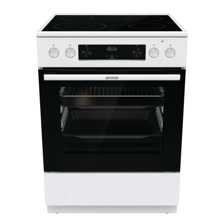 GORENJE GECS6C70WPA Standherd (EEK A, Elektrokochfeld, 71 Liter)