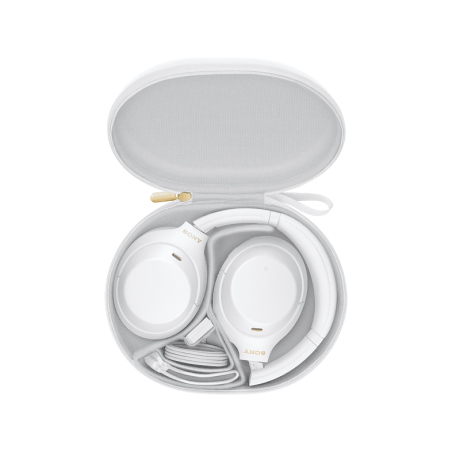 SONY WH-1000XM4 Noise Cancelling, Over-ear Kopfhörer Bluetooth Weiß (Limited Edition)
