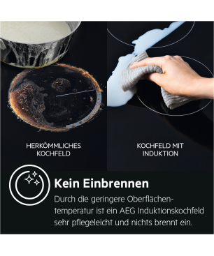 AEG IKB6431AXB Induktionskochfeld (600 mm breit, 4 Kochfelder)