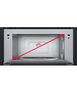 WHIRLPOOL W7 MD440 NB Mikrowelle (1000 Watt)