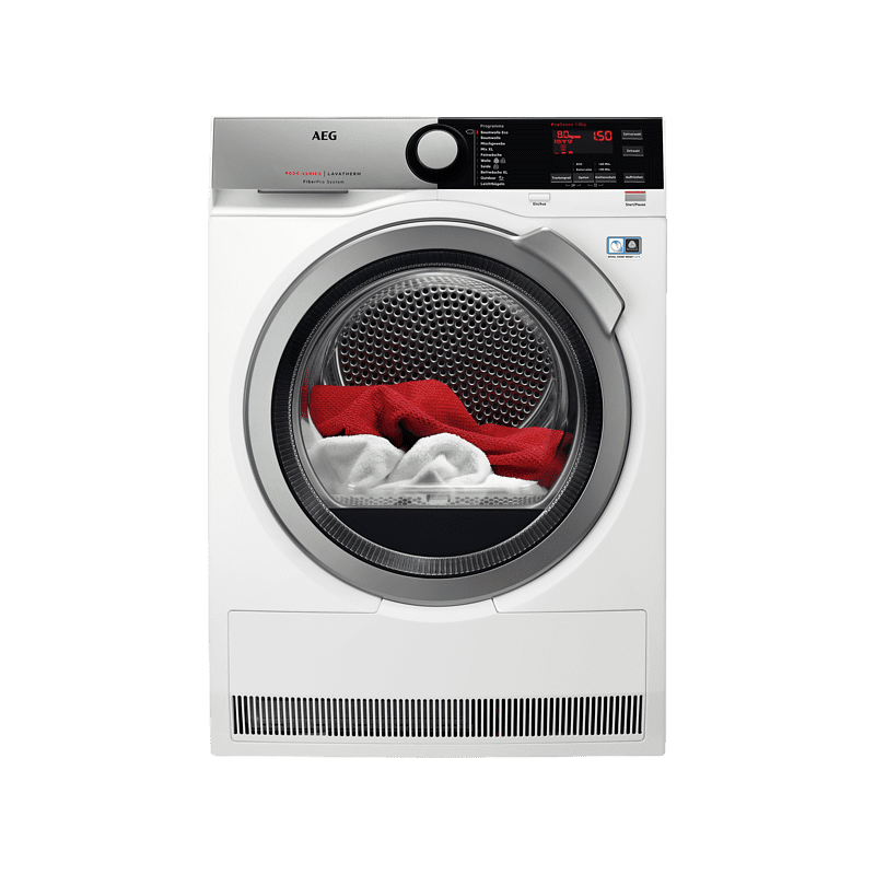 AEG T9DE77685 Wärmepumpentrockner Serie 9000 mit FiberPro Mischbeladungtrocknung (8,0 kg , A+++)