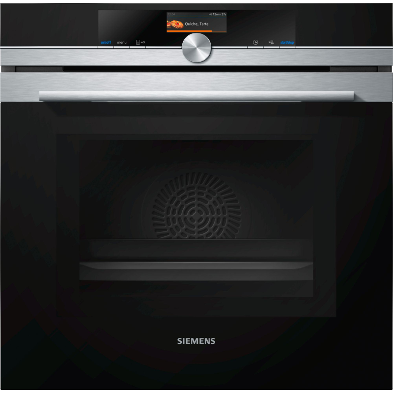 SIEMENS HM636GNS1, Einbaubackofen mit Mikrowellenfunktion (Einbaugerät, 67 Liter, 594 mm breit), iQ700 SIEMENS HM636GNS1, Einbaubackofen mit Mikrowellenfunktion (Einbaugerät, 67 Liter, 594 mm breit), iQ700