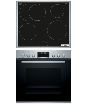 BOSCH HND675LS66, Einbauherdset (Induktion, A, 71 Liter)