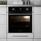 KKT KOLBE EB8010ED Einbaubackofen (teilintegrierbar, A, 70 Liter, 60 cm breit)