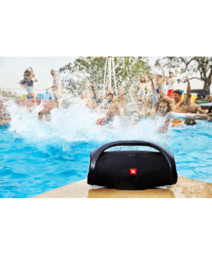 JBL Boombox 2 Bluetooth Lautsprecher, Schwarz, Wasserfest