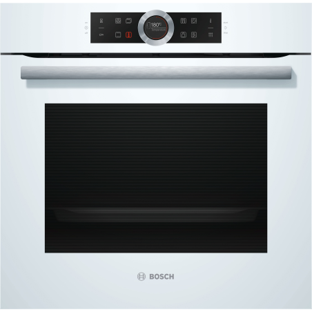BOSCH HBG675BW1, Einbaubackofen (vollintegrierbar, 71 Liter, 594 mm breit), EOX6