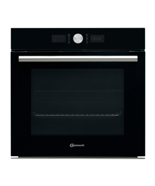 BAUKNECHT BAKO BLACK PYRO INDUKTION, Backofenset (Induktionskochfeld, A+, 71 Liter)