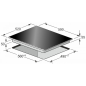 GURARI GCH F 462 IS 6 PRIME+KCT 6705, Dunstabzugshaube (60 cm breit)