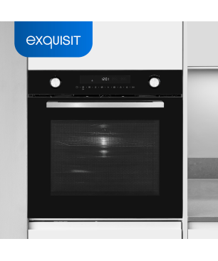 EXQUISIT EBEM 797-H-030 schwarz Einbaumikrowelle (800 Watt)