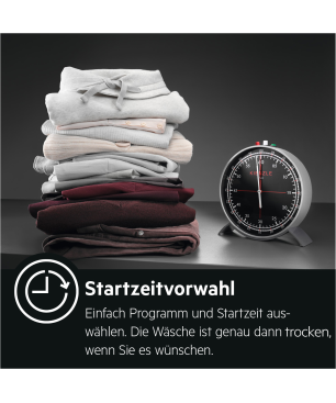 AEG T6DB40370 Kondensationstrockner Serie 6000 ProSense® mit Mengenautomatik (7 kg , B)