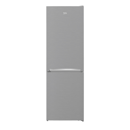 BEKO RCNA366I40XBN Kühl-/Gefrierkombination (E, 185,2 cm hoch, Silber)