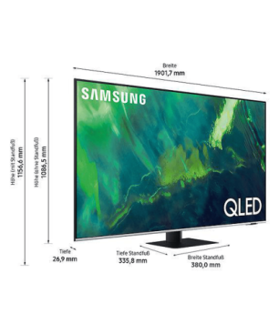 SAMSUNG GQ85Q71A QLED TV (Flat, 85 Zoll / 214 cm, QLED 4K, SMART TV, Tizen)