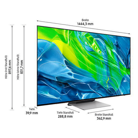 SAMSUNG GQ65S95BAT OLED TV (Flat, 65 Zoll / 163 cm, OLED 4K, SMART TV, Tizen)