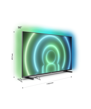 PHILIPS 50PUS7906/12 LED TV (Flat, 50 Zoll / 126 cm, UHD 4K, SMART TV, Ambilight, Android TV? 10 (Q))