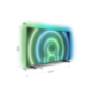 PHILIPS 50PUS7906/12 LED TV (Flat, 50 Zoll / 126 cm, UHD 4K, SMART TV, Ambilight, Android TV? 10 (Q))