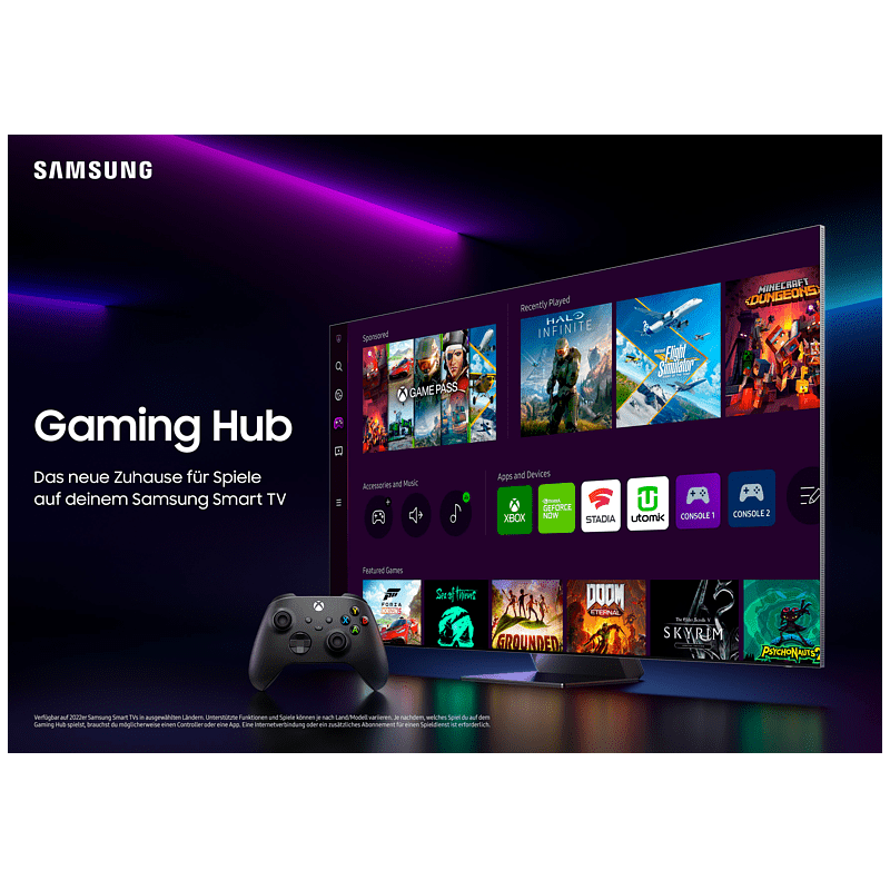 SAMSUNG GQ50Q60BAU QLED TV (Flat, 50 Zoll / 125 cm, UHD 4K, SMART TV) SAMSUNG GQ50Q60BAU QLED TV (Flat, 50 Zoll / 125 cm, UHD 4K, SMART TV)