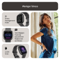 FITBIT Sense 2 Smartwatch Aluminium Elastomer, S/L, Shadow Grey/Graphite FITBIT Sense 2 Smartwatch Aluminium Elastomer, S/L, Shadow Grey/Graphite