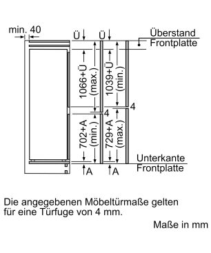 BOSCH KIF 86 PF E0 Serie 8 Kühlgefrierkombination (E, 252 kWh, 1772 mm hoch, k.A.)