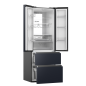 HAIER HFW7720ENMB Kühl-Gefrierkombination (E, 2006 mm hoch, Obsidian Black Inox ) HAIER HFW7720ENMB Kühl-Gefrierkombination (E, 2006 mm hoch, Obsidian Black Inox )