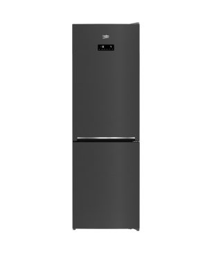 BEKO RCNE366E70ZXBRN Kühlgefrierkombination (B, 133 kWh, 1860 mm hoch, Dark Inox)