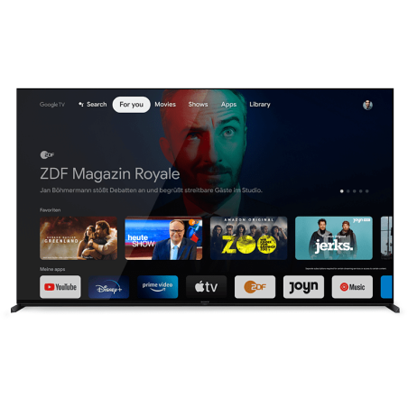 ONY XR-65X95J LED TV (Flat, 65 Zoll / 164 cm, UHD 4K, SMART TV, Google TV)
