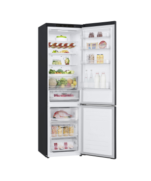 LG GBB62MCGCN1 Serie 6 Kühlgefrierkombination (C, 172 kWh, 2030 mm hoch, Matte Black)
