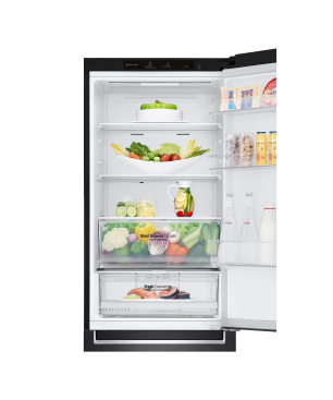 LG GBB61MCGCN1 Kühlgefrierkombination (C, 171 kWh, 1860 mm hoch, Matte Black)