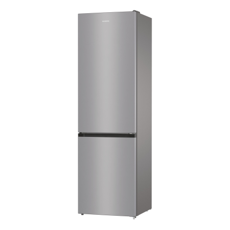 GORENJE NRK 6202 ES4 Kühlgefrierkombination (E, 246 kWh, 2000 mm hoch, Silber)