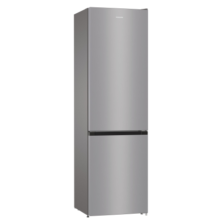GORENJE NRK 6202 ES4 Kühlgefrierkombination (E, 246 kWh, 2000 mm hoch, Silber)