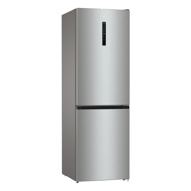 GORENJE NRK61CAXL4 Kühl-Gefrierkombination (C, 160 kWh, 185 cm hoch, Dunkelgraues Edelstahl)