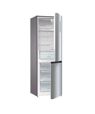 GORENJE NRK61CAXL4 Kühl-Gefrierkombination (C, 160 kWh, 185 cm hoch, Dunkelgraues Edelstahl)